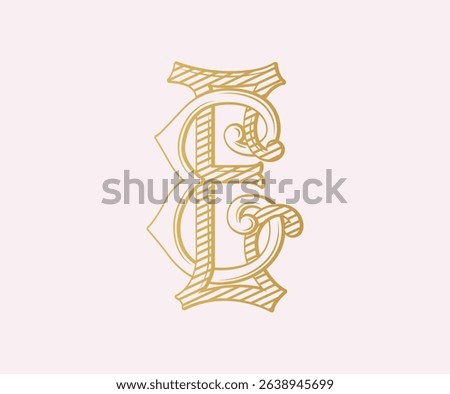 EE, logo EE, Letter EE,  Monogram EE, Wedding Monogram, Wedding Logo, Logo Design , Monogram Vintage