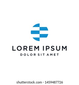 EE Logo Monogram Icon Vector Template