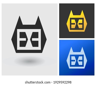 EE logo vector design for company symbol