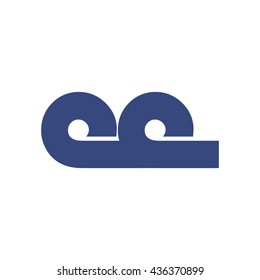 ee in lower case logo