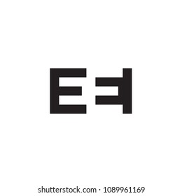 EE Monogram Logo / EE Negative Spaces Logo / E in E Logo