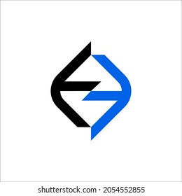 EE Monogram Logo, EE Negative Spaces Logo, E in E Logo