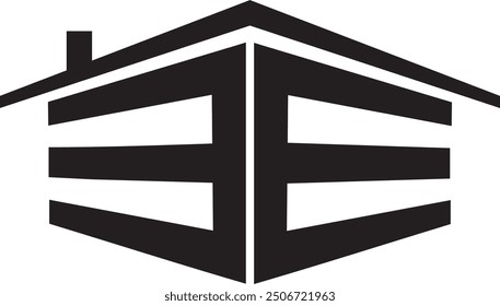 EE Property Logo-Design, Symbol, Symbol, Vektordatei 