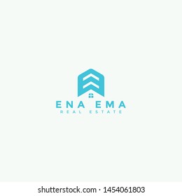 EE real estate logo design for use any business purpose