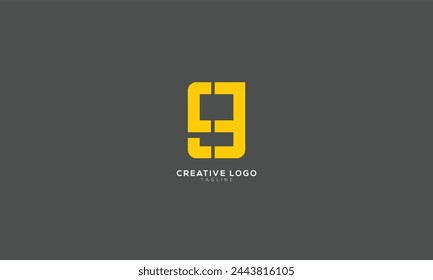 EE SE S9 Abstract initial monogram letter alphabet logo design