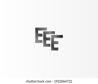 EEE Vector Icon Logo Design Concept