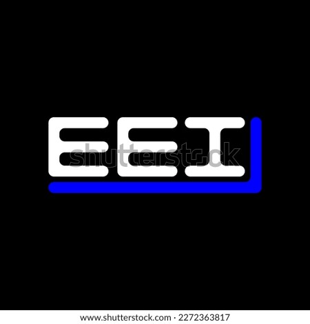 EEI letter logo creative design with vector graphic, EEI simple and modern logo.