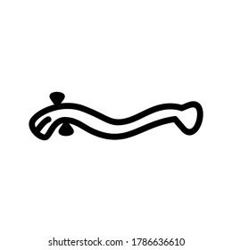 eel icon or logo isolated sign symbol vector illustration - high quality black style vector icons
