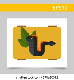 Eel served on board