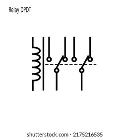 Symbol für elektronische Relais 