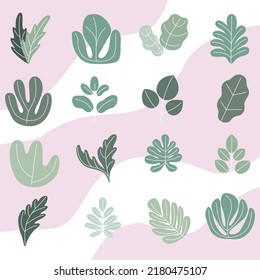 een leaves flat Organic set