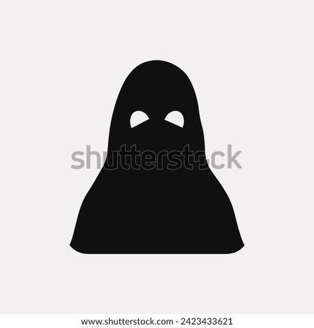 Eerie entity icon - Simple Vector Illustration