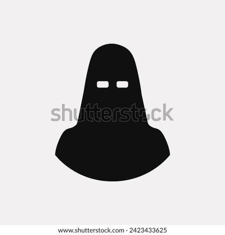Eerie entity icon - Simple Vector Illustration