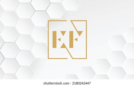 EF, FE Abstract Letters Logo Monogram