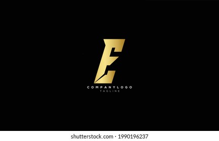 EF FE E AND F Abstract initial monogram letter alphabet logo design