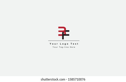 EF or FE letter logo. Unique attractive creative modern initial EF FE E F initial based letter icon logo