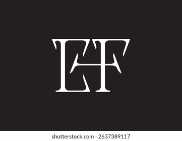 EF Logo Design Creative and Modern Logo Design
