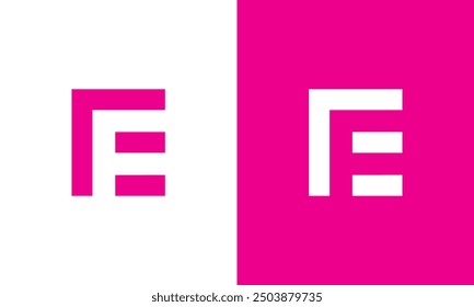 EF logo, EF letter logo, EF initial logo vector logo
