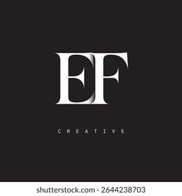 EF Monogram Logo Minimal Elegant Letter mark for Luxury, Fashion   Creative Brands	
