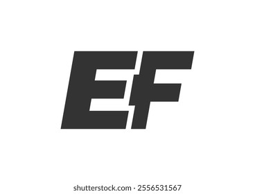 EF Techno Editable Font Logo For Corporate Branding. Bold, Futuristic Design With Unique Typographic Ideas. Minimal Custom Type And Dynamic Letter Variations For Promotion, Printing, And Book Titles