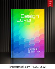 The effect of bright light. Cover for the company's environmental, energy, and environmental organizations. Vivid Parallel lines forming picturesque texture.