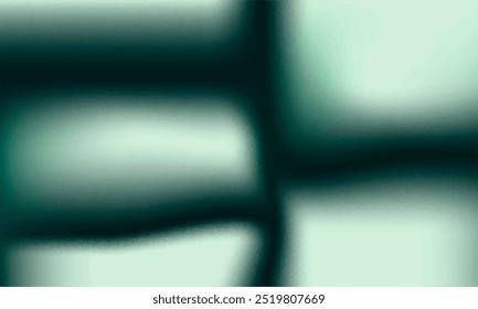 El efecto de la textura del vidrio. Abstractas patrón verde con una superposición de luces.  Ilustración vectorial.2