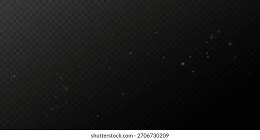 The effect of magical glowing gold dust.