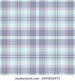 Efecto de textura de cuadros sin costuras, patrón de lujo de fondo de tartán. Estructura textil a cuadros de tela Vector en paleta de colores claros y pastel.