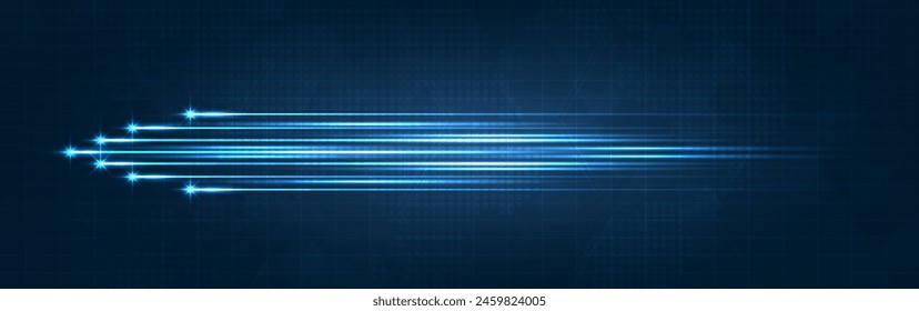 Effect sparkling stars, flickering and flashing lights. collection of different light effects on black background. transparent lens flares and lighting effects. vector design.