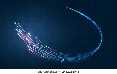 Effect sparkling stars, flickering and flashing lights. collection of different light effects on black background. transparent lens flares and lighting effects. vector