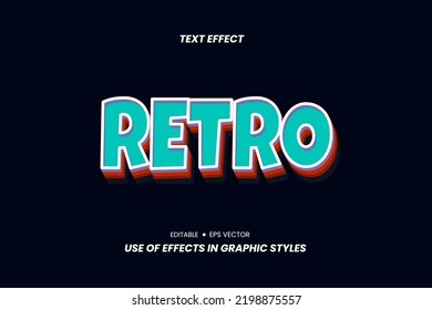 Pegatinas de texto con letras 3D.