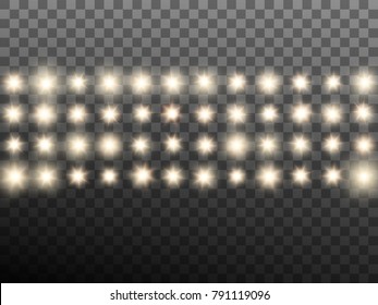 Effect of warm beige stage or stadium spotlights. And also includes EPS 10 vector