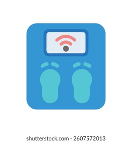 Effective Body Scale for Health Monitoring. Design of Fitness and Gym Icons.