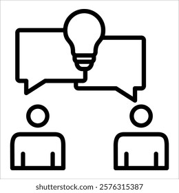 Effective Communication Icon Element For Design