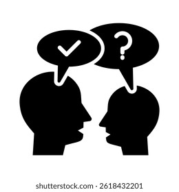 Effective Communication Icon Element For Design
