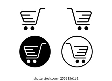 Effective Creative Shopping Cart Flat Icons Designs to Drive User Engagement, shopping cart, flat icons, product listings, e-commerce icons, online shopping, shopping symbols, retail icons