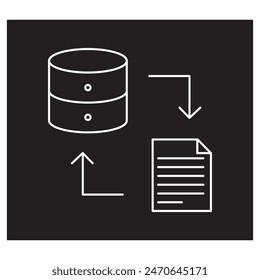 Effective Data Transformation Strategies for Modern Enterprises, Mastering Data Transformation Techniques and Best Practices illustration icon