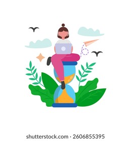 Effective Deadline Management Prioritization Tips Vector Illustration