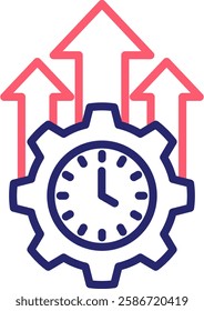Effective Icon Color Vector Illustration