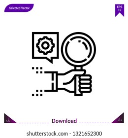 effective icon vector . Best modern, simple, isolated, application ,teamwork icons, logo, flat icon for website design or mobile applications, UI / UX design vector format