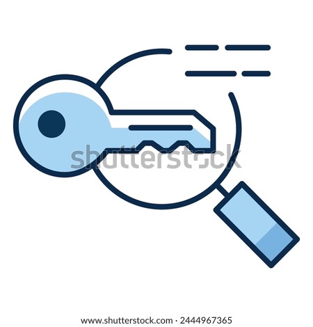Effective Keyword Research. Keyword Research Icon.