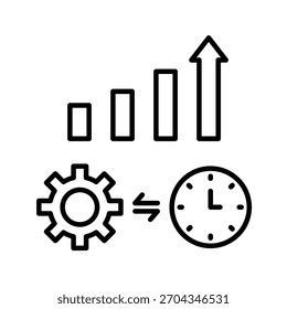Effective Outline Icon Vector Illustration