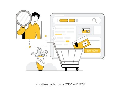 Effective SEO Optimization Vectors Illustration Flat