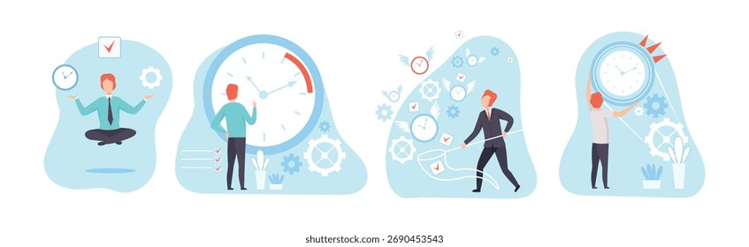 Effective Time Management with Man Manage Task Vector Set