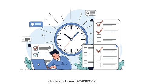 Técnicas eficazes de gerenciamento de tempo para produtividade aprimorada e realização de metas