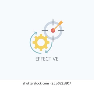 Effective Vector, Icon Or Logo Sign Symbol Illustration