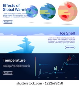 Effects of Global Warming Vector