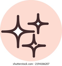 Effects icon, illustration, vector on a white background.