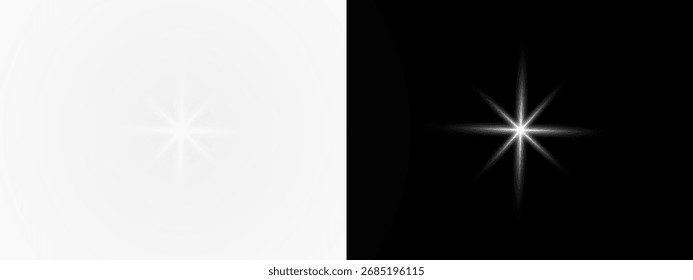 Efeitos, clarão de lente, brilho, explosão, brilho de néon de clarão de luz futurista, efeitos de branco de estrela,