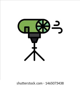 Effects, Photo, Photographic, Special  Flat Color Icon. Vector icon banner Template. Vector Icon Template background